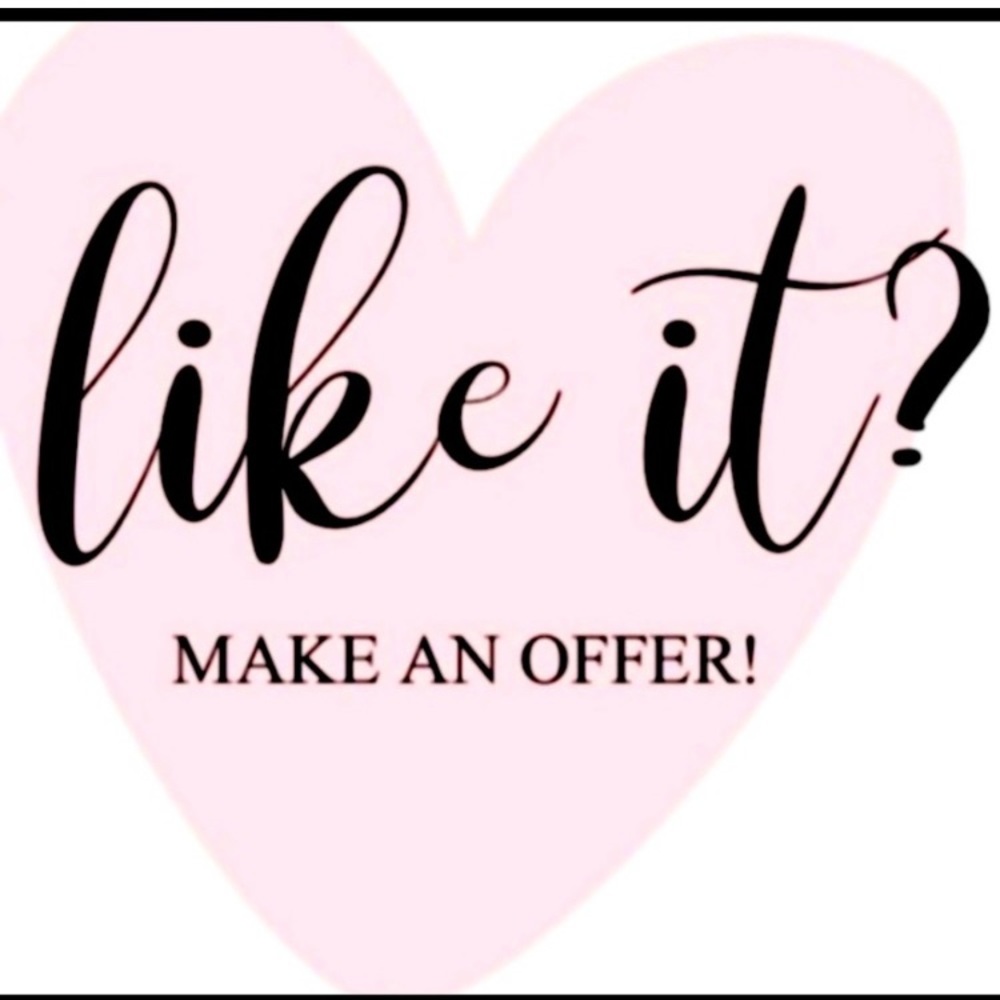 Reasonable offers are always welcome